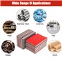 Shineboc éPonges Abrasive, 27 éPonges de PonçAge Grain P180-P3000, Bloc de PonçAge éPonge de PonçAge à l'eau Pads de PonçAge à l