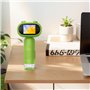 LYEAA Lot de 1000 microscopes numériques portables pour enfants 200 mégapixels avec écran IPS de 5,1 cm, 8 lumières LED, fonctio
