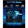 PINSTONE Ordinateur Portable 15.6 Pouces PC Portable 16Go RAM 512Go SSD Celeron N5095 Laptop Computer Touch ID Bluetooth 4.0 WiF