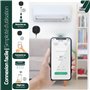 Heatzy Cool : Thermostat Connecté WiFi - Contrôleur Intelligent sans Fil pour Pompe à Chaleur et Climatiseur - Compatible Alexa,