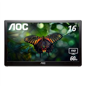 AOC I1659FWUX 15.6" Full HD LCD/TFT Plat Noir écran Plat de PC - Écrans Plats de PC (39
