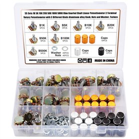 35 Pcs Kit Potentiomètre