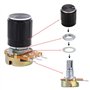 Potentiomètre Linéaire 3 Bornes (7 valeurs : 1K