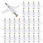 Mynoozi 200 Pièces Fixations pour Plaques de Plâtre (100 Chevilles + 100 Vis)