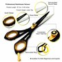 Saaqaans SQKIT Set de Ciseaux Coiffure Professionnel - Haute Qualité Ciseaux de Coiffeur - Perfectionnez pour la Coupe de Cheveu