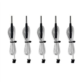 WINSINN HT-NTC100K Thermistance 3 x 15 3950 Câblage femelle 2 broches XH2.54 Tête NTC pour bloc chauffant Hotend imprimante 3D (