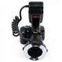 Meike MK-14EXT iTTL TTL LED Macro Ring Light pour Nikon D4 D800 D5200 D7100 Appareil Photo Reflex numérique avec Support de Sabo