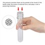 BUYGOO 15 pièces Tubes à essai Transparents 40 ML Tubes à Feuille autocollante Bien scellés Boîte de Stockage pour Bonbons/Bonbo