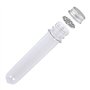 BUYGOO 15 pièces Tubes à essai Transparents 40 ML Tubes à Feuille autocollante Bien scellés Boîte de Stockage pour Bonbons/Bonbo
