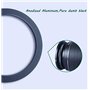 Fanzr Lot de 2 bagues d'adaptation pour filtre d'objectif d'appareil photo 67 mm vers filtre 77 mm Aluminium de qualité supérieu