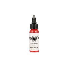 Dynamic Tattoo Ink Color Fire Red 1oz by Dynamic