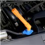 EPAUTO Kit d'entonnoir de Remplissage de Liquide de Refroidissement de radiateur Anti-déversement