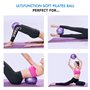 Core Balance Petit Ballon d'exercice Anti-éclatement de 23 cm avec Paille Gonflable