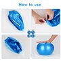 PROVO Lot de 2 balles de Pilates Souples, Core Balance Petit Ballon d'exercice Anti-éclatement de 23 cm avec Paille Gonflable, p