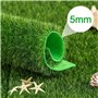 BUENTYA 5 PCS Pelouse Miniature Gazon Artificiel Réaliste en Tissu Non Tissé Pelouse Synthétique Intérieur et Extérieur Tapis de