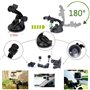 Kit d'Accessoires 5 en 1 pour Camera Action, Harnais Poitrine Fixation Bandeau, Perche à Selfie Compatible avec GoPro Hero 13 12