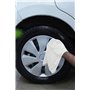 STF Linen Cotton Shop Lot de 50 chiffons de nettoyage absorbants et polyvalents pour automobiles, industries, garage et maison B