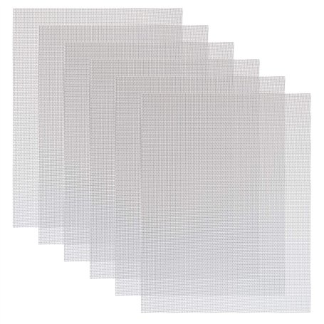 BELIOF 8 Pcs Treillis Metallique Maille 20 en Acier Inox Trou 1mm Grillage Filtration en Feuille 210×150mm Treillis Inox Anti Ro