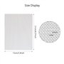 BELIOF 8 Pcs Treillis Metallique Maille 20 en Acier Inox Trou 1mm Grillage Filtration en Feuille 210×150mm Treillis Inox Anti Ro