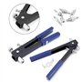 Yuhtech Filetée Rivet Écrou Kit, 86 Pcs Pince à Riveter Kit de Écrou Riveteuse Rivet Nutsert Gun Outil de pince à Rveter Insert 
