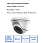 HIKVISION Hiwatch Kit de vidéosurveillance DVR 4 canaux avec système de sécurité et 4 caméras dôme HIKVISION HIWATCH étanches Bl