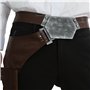 Cosplay Han Solo Costume Hommes Avec Ceinture étui de Revolver S'habiller PU Cuir Adulte Vêtements Replique