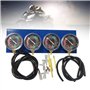 Kit de jauge à vide Accessoire de moto avec tuyau, Carburateur à vide Synchronisateur Synchroniseur Synchronisation Carburateur 