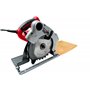Scie circulaire 1500W 4700 RPM HurthAG CS-1820 avec guidage laser, lame 24T + 60T pour la coupe de bois et matériaux à base de b