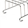 Lot de 2 supports à pain pour toast, friteuse à air en acier inoxydable - Pour cuisine, accessoires de friteuse - Taille : 2 piè