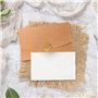Mini Enevolop en papier kraft, 20 petites enveloppes pour cartes-cadeaux avec fermoir en forme de cœur, Mini Enevolops pour anni