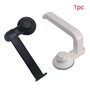 Support de papier toilette à ventouse - Fixation murale - Sans perçage - Forte adhérence - Pour salle de bain et cuisine - Noir