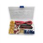 HobbyInn Kit de connecteurs de batterie RC Lipo Deans T XT30 XT60 EC3 mâle et femelle avec fil en silicone et tube thermorétract