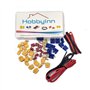 HobbyInn Kit de connecteurs de batterie RC Lipo Deans T XT30 XT60 EC3 mâle et femelle avec fil en silicone et tube thermorétract