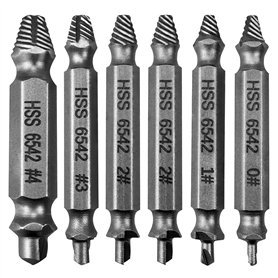 6 Pièces Kit Extracteur de Vis