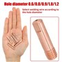 20PCS Accessoires de Soudage Gaz Kit de Pièces d'usures Consommables pour Torche de Soudage MB15AK MIG MAG Accessoires Kit 2 Bus