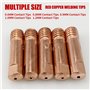 20PCS Accessoires de Soudage Gaz Kit de Pièces d'usures Consommables pour Torche de Soudage MB15AK MIG MAG Accessoires Kit 2 Bus