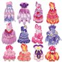 Kit Créatif Designer de Robes Florales Petulia Nebulous Stars - Coffret pour Création de Robe en Papier - Atelier Loisirs pour E