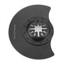5 pièces lames de scie circulaire universelles oscillantes multi-outils ensemble d'accessoires pour plastique bois métal souple 