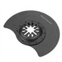 5 pièces lames de scie circulaire universelles oscillantes multi-outils ensemble d'accessoires pour plastique bois métal souple 