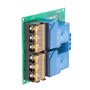 Module de Relais, 30A YYG-3 DC 5V / 12V / 24V Module de Relais de Commande de Système Électrique Bidirectionnelle d'Isolement Mo