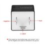Relais clignotant LED universel Suuonee 12V 24V 3 broches automatique rouge