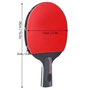 Tbest Raquette de -Pong - 1 Raquette de -Pong - Super légère - Accessoire pour Amateurs, débutants, Experts (Penhold, Shakehand)