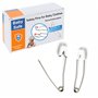 Sachverständigen-Zubehör® Épingles de sûreté bébé [Safety épingles à Couches] Blanc Grand 58 mm 4/8 pcs | Acier Inoxydable pour