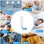 Sachverständigen-Zubehör® Épingles de sûreté bébé [Safety épingles à Couches] Blanc Grand 58 mm 4/8 pcs | Acier Inoxydable pour 