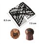 VOARGE Barrette à Cheveux Barrette Pince à Cheveux Extensible Magic Hair Comb 2pcs Magic Perles Élastique Pince à Cheveux pour F