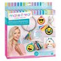 Make It Real Point de Croix Emoji Bijoux. Bricolage Broderie Emoji Pendentif Faire Kit pour Les Filles. Arts et Artisanat Kit po