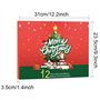 Compte À Rebours De Noël - Calendrier Du Compte À Rebours De Noël | Calendrier Du Compte À Rebours De Noël 2024 | Kit De Maquill