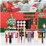 Compte À Rebours De Noël - Calendrier Du Compte À Rebours De Noël | Calendrier Du Compte À Rebours De Noël 2024 | Kit De Maquill