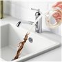 Outil de nettoyage de canalisations en serpent pour évier - 43,2 cm - Outil de vidange efficace pour baignoire, égout