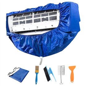 Sac de nettoyage pour climatisation - Étanche - Kit de nettoyage mural pour climatisation - 6 kits de nettoyage multifonctions a